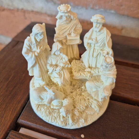 Vintage 1995 Roman Inc Nativity Manger Scene - Picture 9 of 14